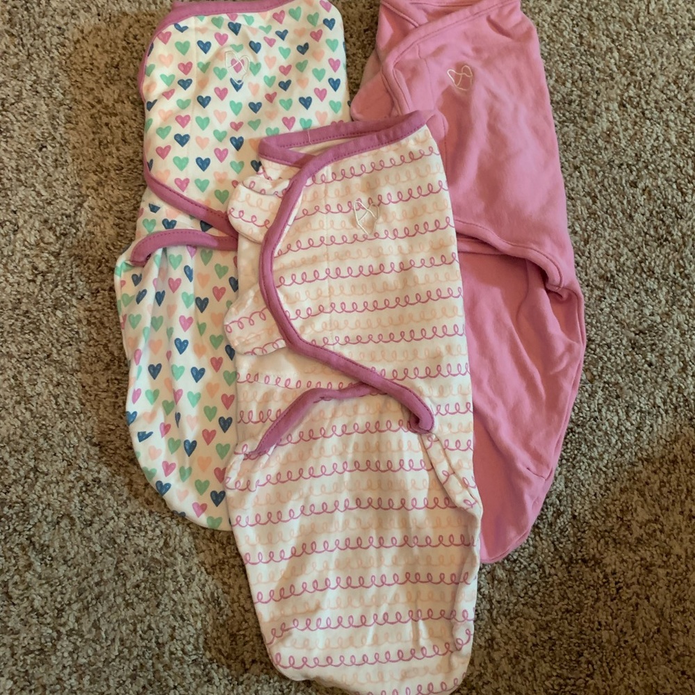 3 SwaddleMe Swaddles, Size S/M